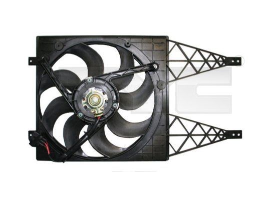 TYC 831-1003 Fan, radiator 6Q0121206D