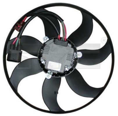 Great value for money - TYC Fan, radiator 837-1014