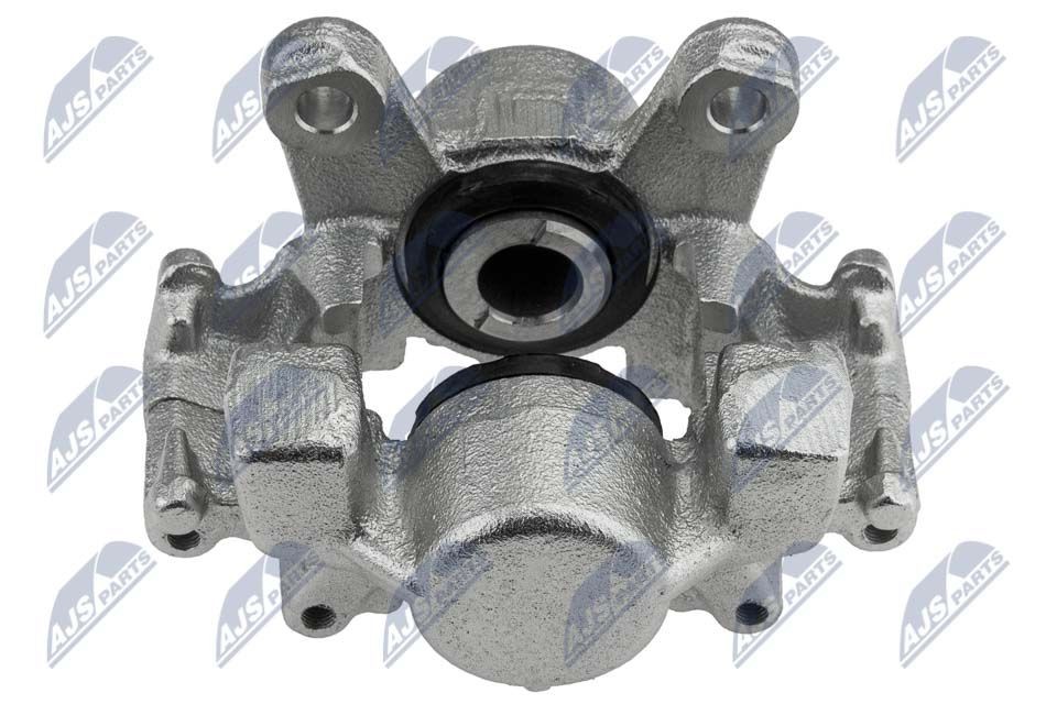 NTY HZT-ME-002 Brake caliper Rear Axle Left, without holding frame
