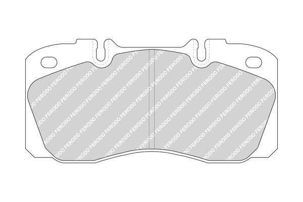 FERODO Brake pad kit FCV1126