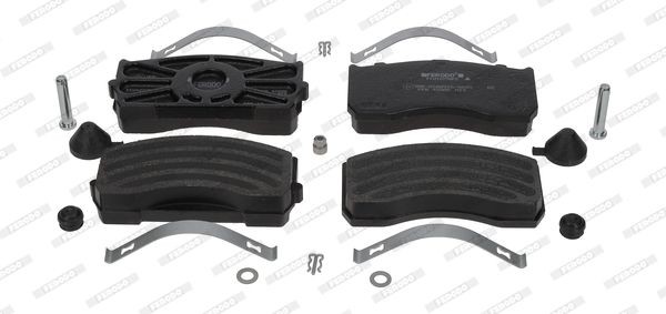 FERODO PREMIER FCV1277BFE Brake pad set not prepared for wear indicator, with accessories