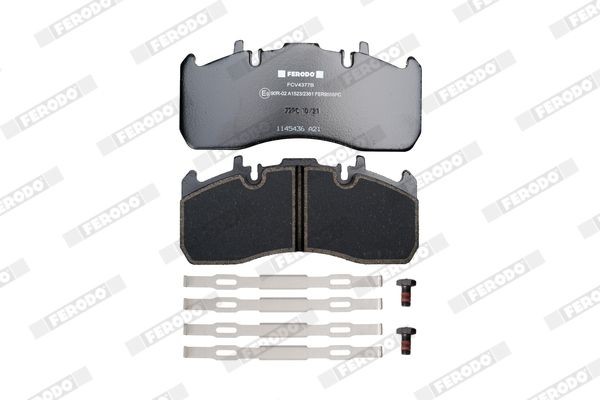 FCV4377B Disc brake pads FERODO 29203 review and test