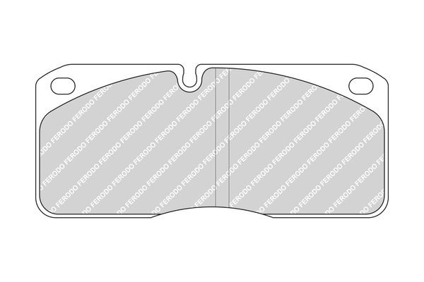 FERODO Brake pad kit FCV733