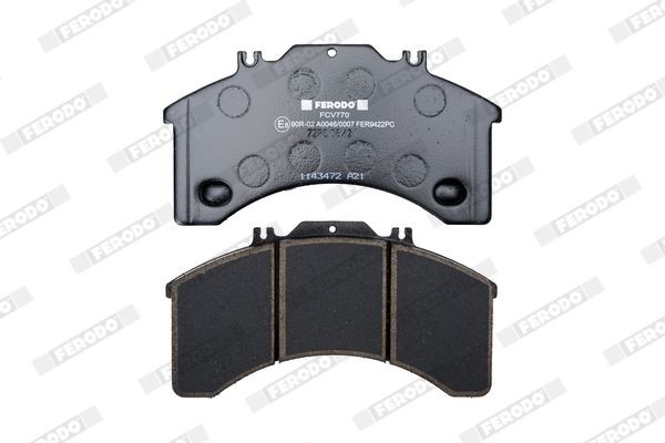 FERODO Brake pad kit FCV770