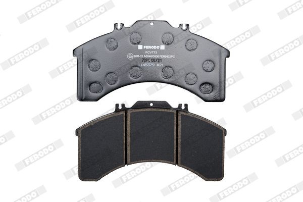 FERODO Brake pad kit FCV773