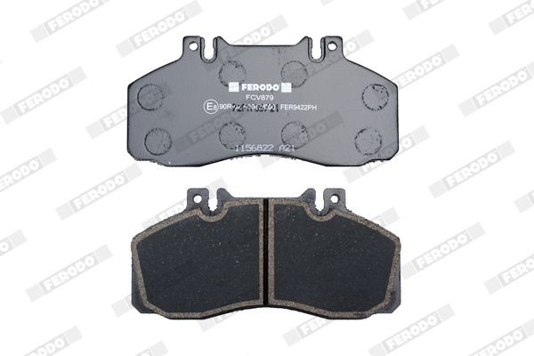 FERODO Brake pad kit FCV879
