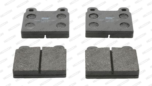 FERODO PREMIER ECO FRICTION FDB11 Brake pad set not prepared for wear indicator, without accessories