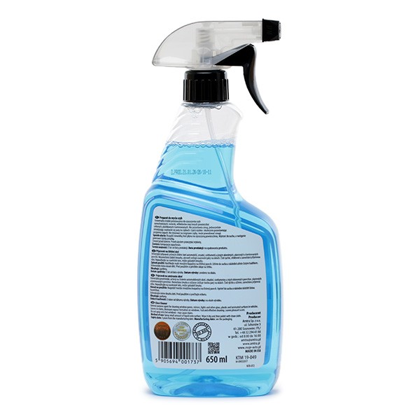 19-049 MOJE AUTO Detergente per vetri aerosol, Contenuto: 650ml