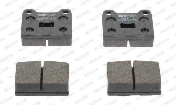 FERODO PREMIER ECO FRICTION FDB128 Brake pad set not prepared for wear indicator, without accessories
