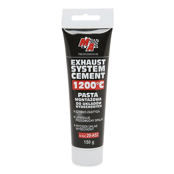 MA PROFESSIONAL 20A53 High temperature exhaust sealant Tube, 150g