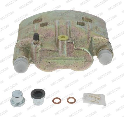 FDB1437 Set of brake pads FDB1437 FERODO not prepared for wear indicator, without accessories
