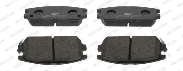 FERODO PREMIER ECO FRICTION FDB1507 Brake pad set with acoustic wear warning, without accessories