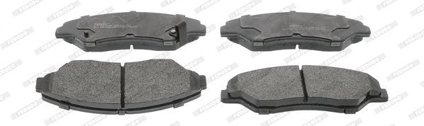 FERODO PREMIER FDB1536 Brake pad set with acoustic wear warning, without accessories