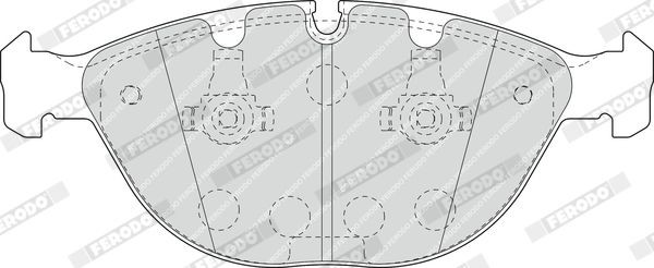 FERODO Brake pad kit FDB1618 for BMW X5 E53