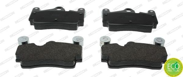 FDB1627 Set of brake pads FDB1627 FERODO prepared for wear indicator, without accessories