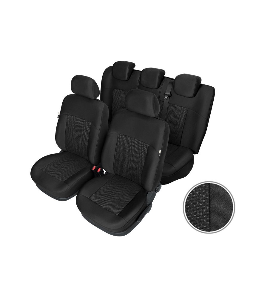 KEGEL POSEIDON 5-1269-233-4010 Car seat cover black, Polyester, Rear