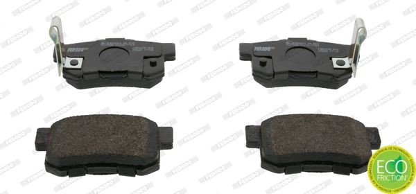 FDB1679 FERODO Brake pad set SUZUKI with acoustic wear warning, without accessories