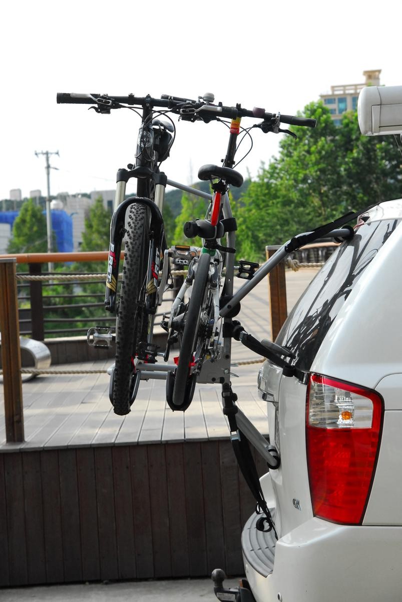 Fahrradträger für Autos ohne Anhängerkupplung 