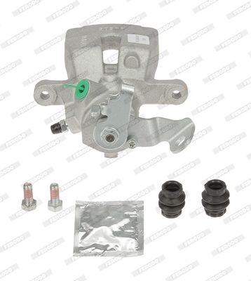 FDB1711 Set of brake pads 23470 FERODO not prepared for wear indicator, with brake caliper screws, with accessories