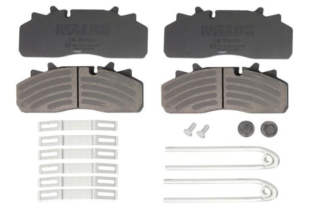Brake pad kit DANBLOCK prepared for wear indicator - DB 2912682