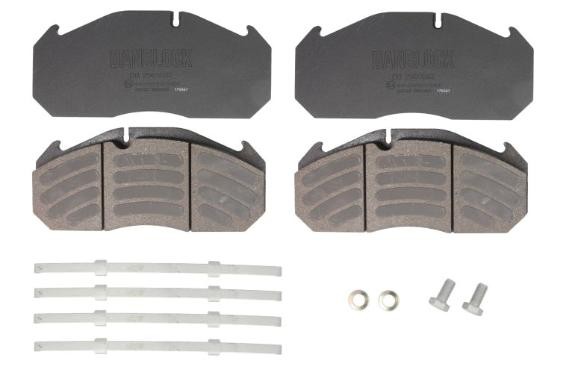 Brake pad DANBLOCK prepared for wear indicator - DB 2903082