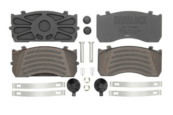 29115 DANBLOCK Height: 84,0mm, Thickness 1: 27,0mm, Thickness 2: 33,8mm Brake pads DB 2914882 buy