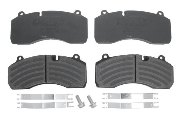 29181 DANBLOCK prepared for wear indicator Height: 93,4mm, Thickness: 29,8mm Brake pads DB 2918182 buy