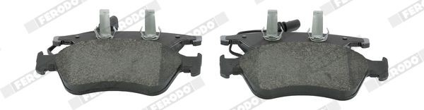 FERODO 23897 Disc pads incl. wear warning contact, with piston clip, without accessories