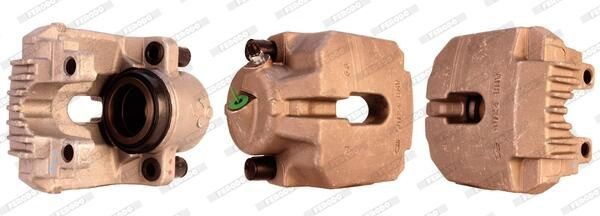 FDB1833 Set of brake pads 23404 FERODO prepared for wear indicator, with piston clip, with accessories