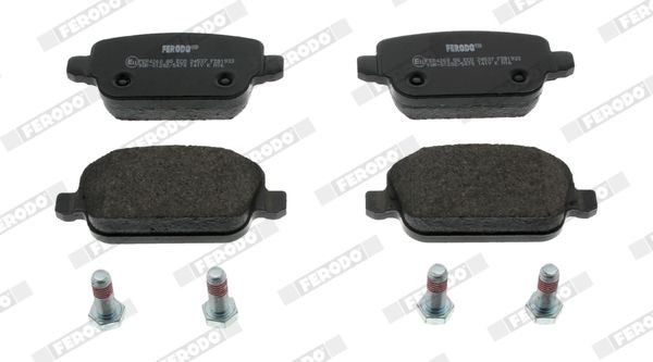 24537 FERODO PREMIER ECO FRICTION not prepared for wear indicator, with piston clip, with brake caliper screws, with accessories Height: 43,2mm, Width: 95,3mm, Thickness: 15,8mm Brake pads FDB1933 buy