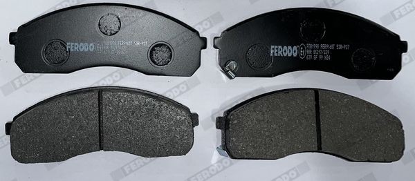 FDB1990 Disc brake pads FERODO 23650 review and test