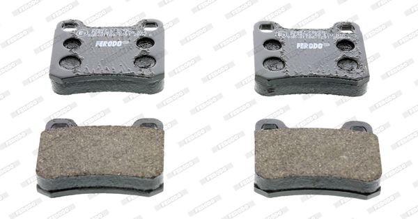 FERODO PREMIER ECO FRICTION FDB328 Brake pad set not prepared for wear indicator, without accessories
