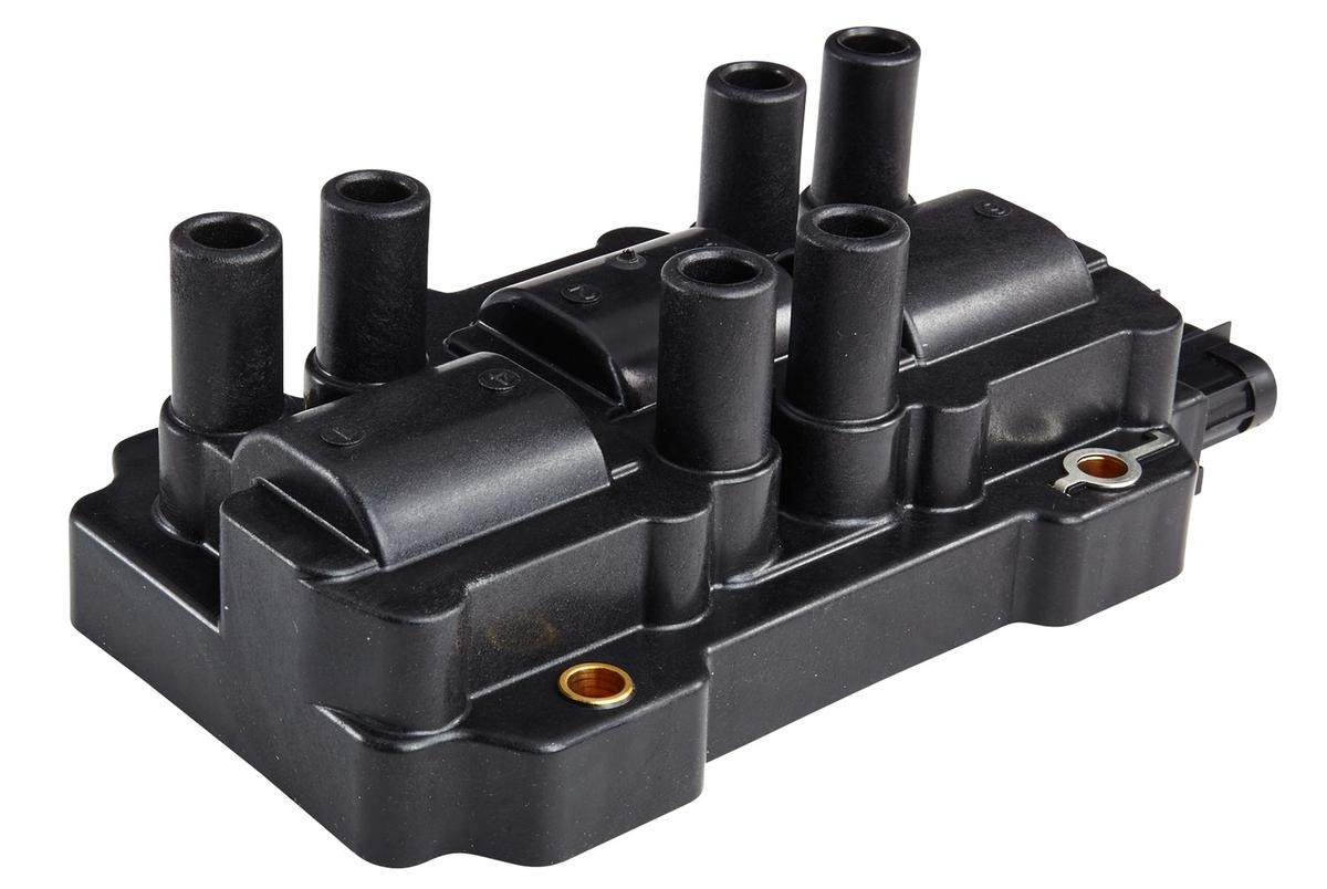 5DA 230 035-811 HELLA Coil pack CHEVROLET 6-pin connector, Block Ignition Coil