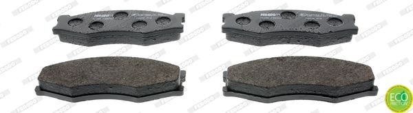 21099 FERODO PREMIER ECO FRICTION not prepared for wear indicator, without accessories Height: 50mm, Width: 130mm, Thickness: 16mm Brake pads FDB340 buy