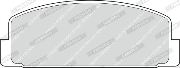20328 FERODO PREMIER FDB372 Brake pad set FDY12643Z