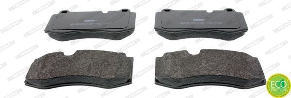 23960 FERODO PREMIER ECO FRICTION prepared for wear indicator, without accessories Height: 76,2mm, Width: 141,6mm, Thickness: 17,6mm Brake pads FDB4055 buy