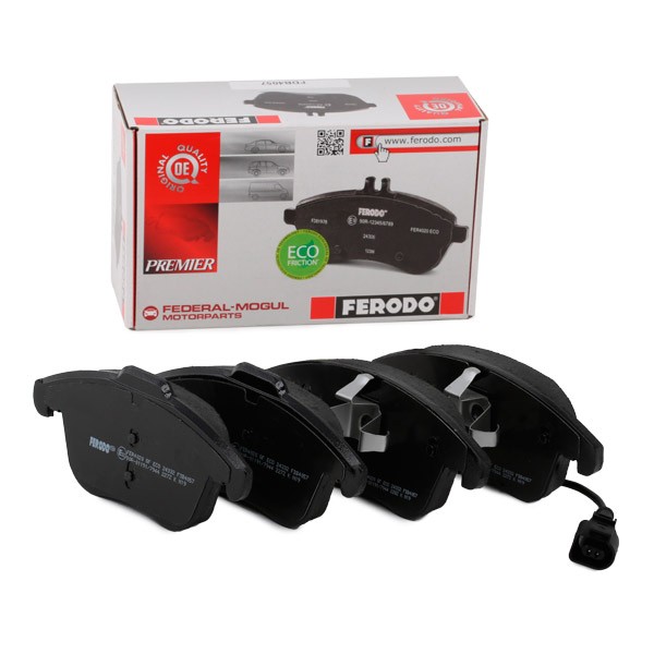 disc brake set of 4 Ferodo FDB4064 Brake Pad Set