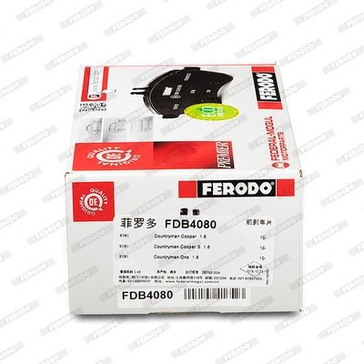 FDB4080 Bremsklötze & Bremsbelagsatz FERODO in Original Qualität