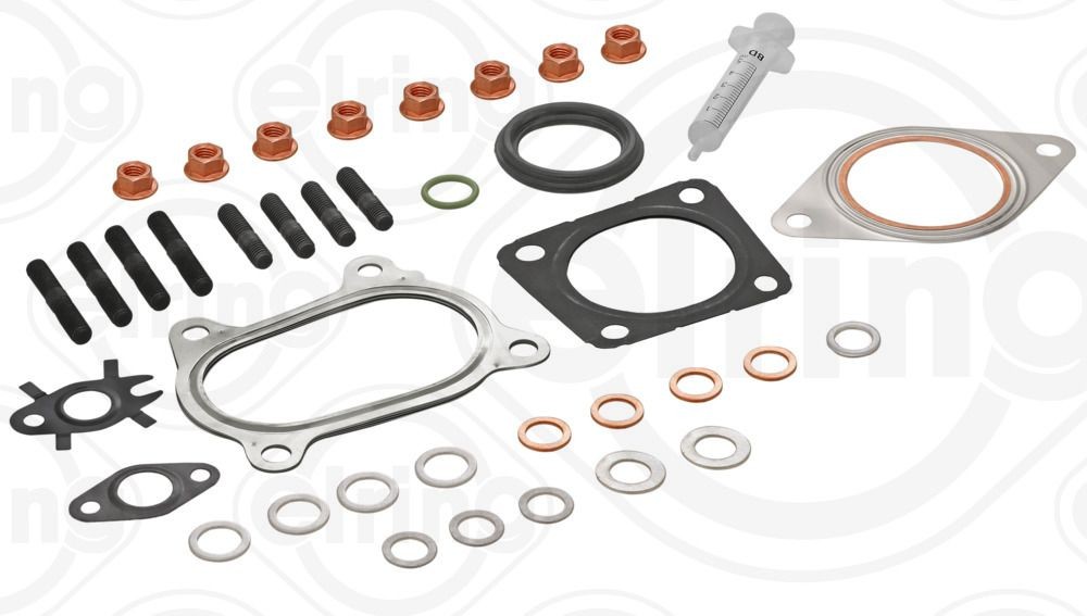 940.450 ELRING Turbocharger gasket FIAT with gaskets/seals, with bolts/screws