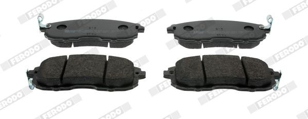FDB4148 Set of brake pads 21561 FERODO with acoustic wear warning, without accessories