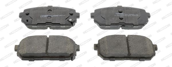 FERODO PREMIER FDB4193 Brake pad set with acoustic wear warning, without accessories