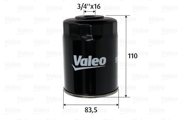 VALEO 587754 Fuel filter 16405-T6201