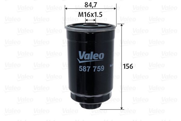 VALEO 587759 Fuel filter 52126 244AB