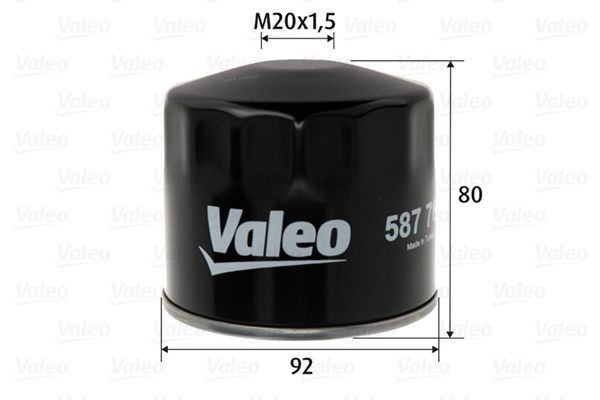 VALEO 587761 Fuel filter MF454