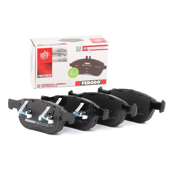FDB4238 FERODO Brake pad set VOLVO not prepared for wear indicator, with piston clip, without accessories