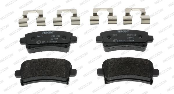 24421 FERODO PREMIER FDB4252 Brake pad set 95 515 497