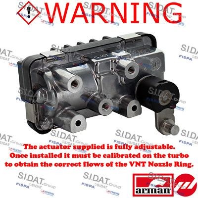SIDAT 48.1059AS Boost Pressure Control Valve A 646 096 01 80