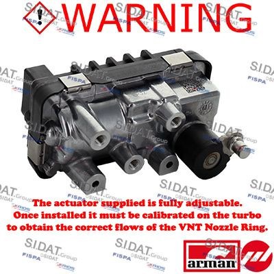 SIDAT 48.1075AS Turbocharger 1 567 329