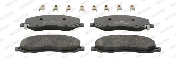 FERODO PREMIER ECO FRICTION FDB4278 Brake pad set with acoustic wear warning, with accessories