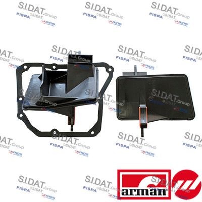 SIDAT 57027AS Hydraulic Filter Set, automatic transmission 0703304